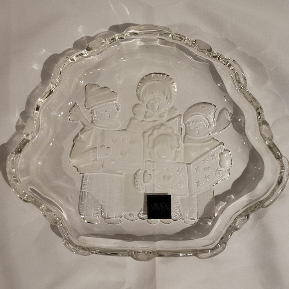 Mikasa Carolers Sweet Dish in Box New - Picture 2 of 6